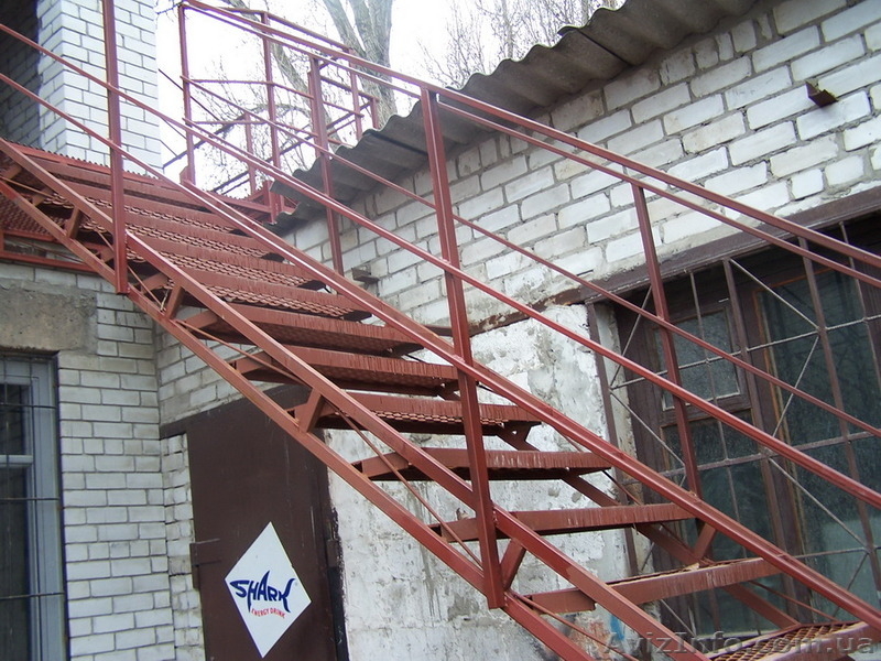 Лестница наружная, металлическая. «Броневик» - Днепропетровск. - <ro>Изображение</ro><ru>Изображение</ru> #4, <ru>Объявление</ru> #1465405