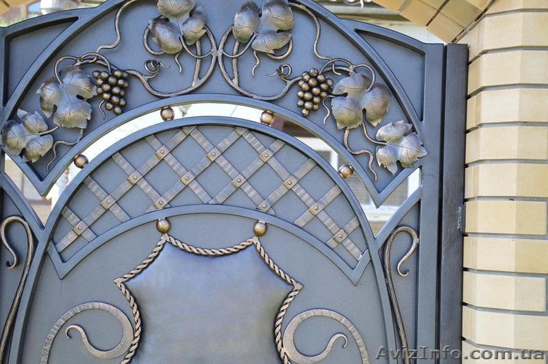 Красивые ворота. Изготовление ворот.Кованые ворота.Эксклюзивные ворота.Кузня. - <ro>Изображение</ro><ru>Изображение</ru> #3, <ru>Объявление</ru> #1506397