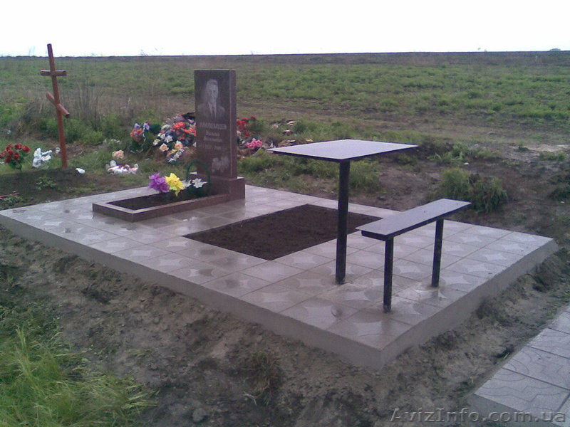  Гранитные памятники, благоустройство мест захоронений. - <ro>Изображение</ro><ru>Изображение</ru> #5, <ru>Объявление</ru> #1529473