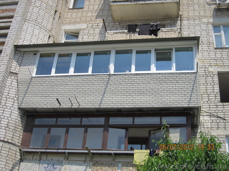 Ремонт балконов, расширение балкона в Днепре - <ro>Изображение</ro><ru>Изображение</ru> #1, <ru>Объявление</ru> #1533853