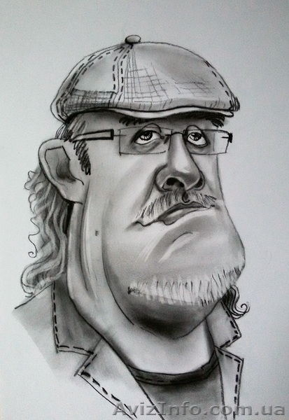 Шарж на заказ по фото - <ro>Изображение</ro><ru>Изображение</ru> #8, <ru>Объявление</ru> #1241231