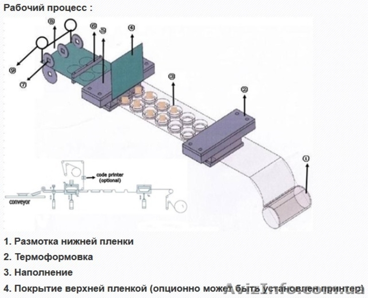 Термоформовочная машина для упаковки в вакуум, МГС, «скин» 062.59.01  - <ro>Изображение</ro><ru>Изображение</ru> #2, <ru>Объявление</ru> #1544133