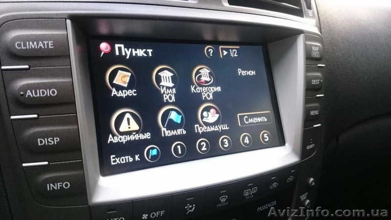 Навигация русификация Lexus Toyota is/es/gs/ls/rx/gx/lx Sequoia Tundra - <ro>Изображение</ro><ru>Изображение</ru> #7, <ru>Объявление</ru> #1546970