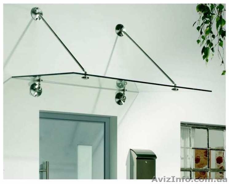 Качественная стальная фурнитура для стеклянных козырьков  - <ro>Изображение</ro><ru>Изображение</ru> #3, <ru>Объявление</ru> #1584934