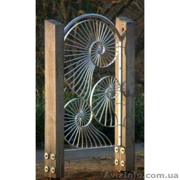 Производство ворот из профнастила, ворота кованые, калитки - <ro>Изображение</ro><ru>Изображение</ru> #3, <ru>Объявление</ru> #1615369
