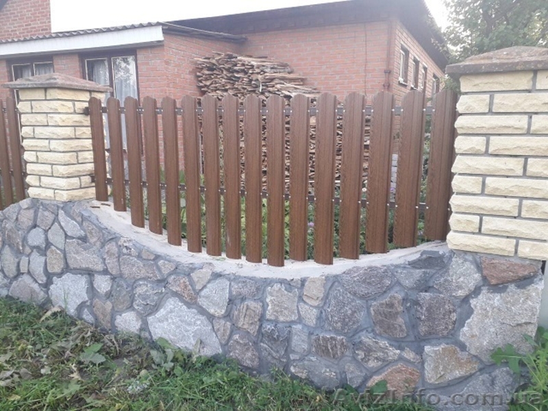 Продам металлический штакетник - <ro>Изображение</ro><ru>Изображение</ru> #4, <ru>Объявление</ru> #1636245