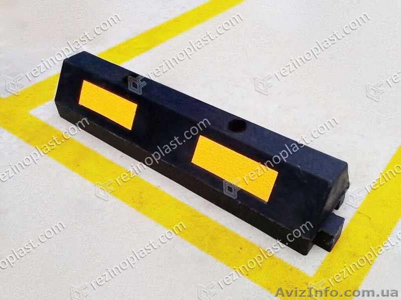 Колесоотбойник резиновый, парковочный (610х145х120мм) - <ro>Изображение</ro><ru>Изображение</ru> #3, <ru>Объявление</ru> #1637848