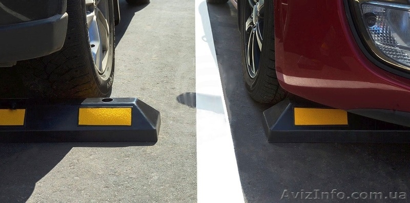 Колесоотбойник резиновый, парковочный (610х145х120мм) - <ro>Изображение</ro><ru>Изображение</ru> #5, <ru>Объявление</ru> #1637848