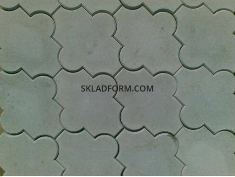 Формы для тротуарной плитки Клевер гладкий 6 см - <ro>Изображение</ro><ru>Изображение</ru> #3, <ru>Объявление</ru> #1644867