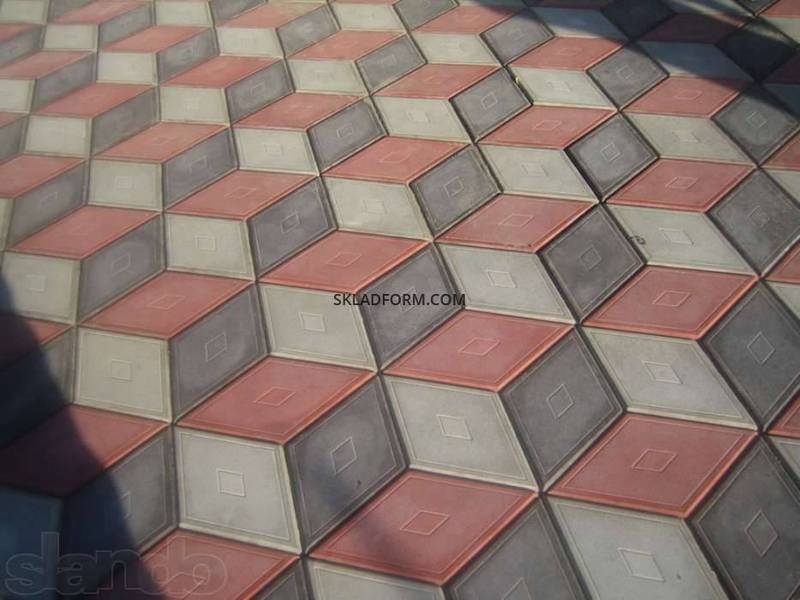 Формы для тротуарной плитки Ромб узорный - <ro>Изображение</ro><ru>Изображение</ru> #3, <ru>Объявление</ru> #1644878