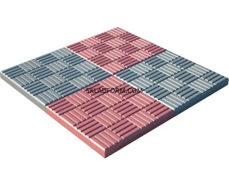 Формы для тротуарной плитки квадрат Шоколадка - <ro>Изображение</ro><ru>Изображение</ru> #4, <ru>Объявление</ru> #1644848