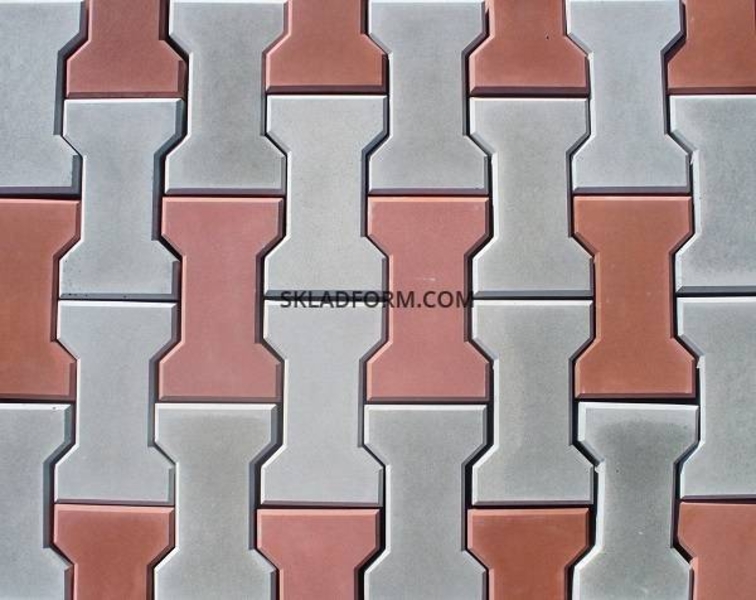 Формы для тротуарной плитки Двойное Т шагрень - <ro>Изображение</ro><ru>Изображение</ru> #3, <ru>Объявление</ru> #1644893