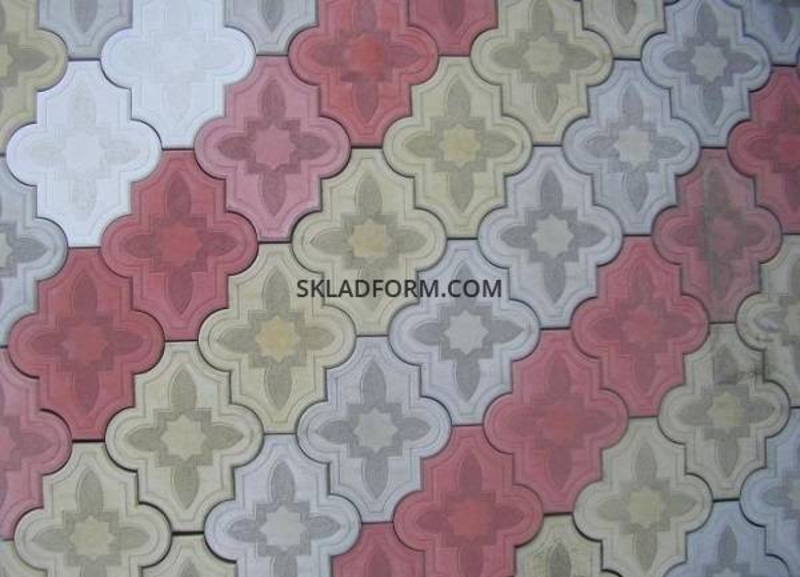 Формы для тротуарной плитки Клевер узорный 2,5 см - <ro>Изображение</ro><ru>Изображение</ru> #3, <ru>Объявление</ru> #1644862