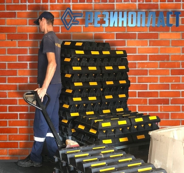 Колесоотбойник резиновый, парковочный (590х120х90мм) - <ro>Изображение</ro><ru>Изображение</ru> #10, <ru>Объявление</ru> #1666787