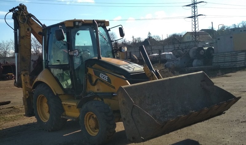 Продаем экскаватор-погрузчик Caterpillar 422E, 0,38 м3, 2008 г.в.  - <ro>Изображение</ro><ru>Изображение</ru> #7, <ru>Объявление</ru> #1674231
