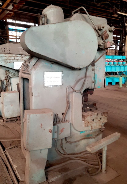 К2130 пресс кривошипный 100 т, без двигателя - <ro>Изображение</ro><ru>Изображение</ru> #3, <ru>Объявление</ru> #1680907