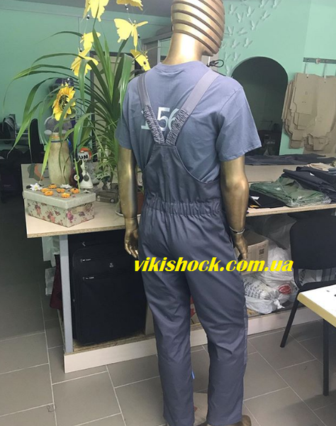 Полукомбинезон рабочий, вкладыши в наколенниках - <ro>Изображение</ro><ru>Изображение</ru> #3, <ru>Объявление</ru> #1688452