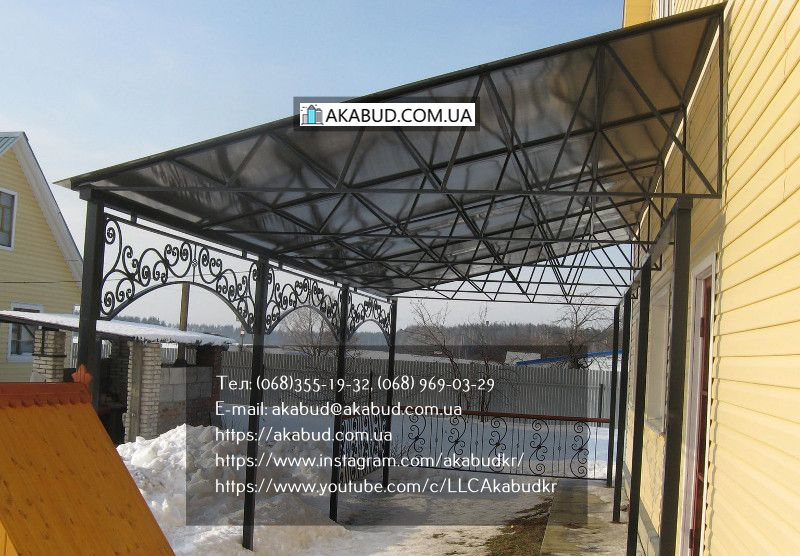 Металлические козырьки и навесы - <ro>Изображение</ro><ru>Изображение</ru> #3, <ru>Объявление</ru> #1708662