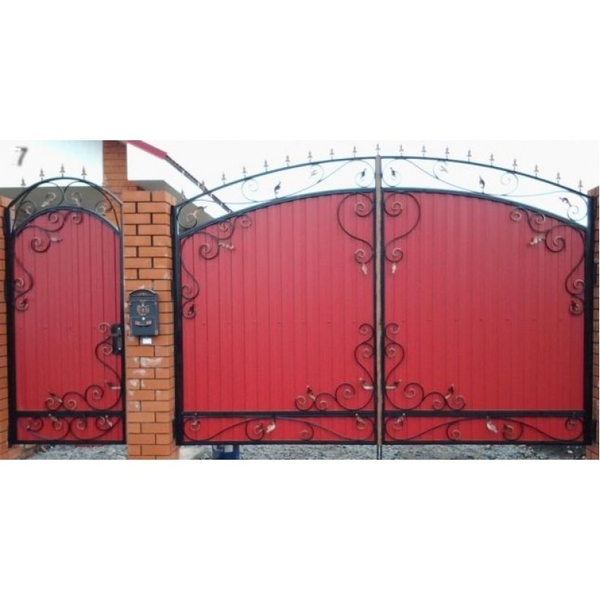 Ворота и калитки из профнастила - <ro>Изображение</ro><ru>Изображение</ru> #4, <ru>Объявление</ru> #1718509