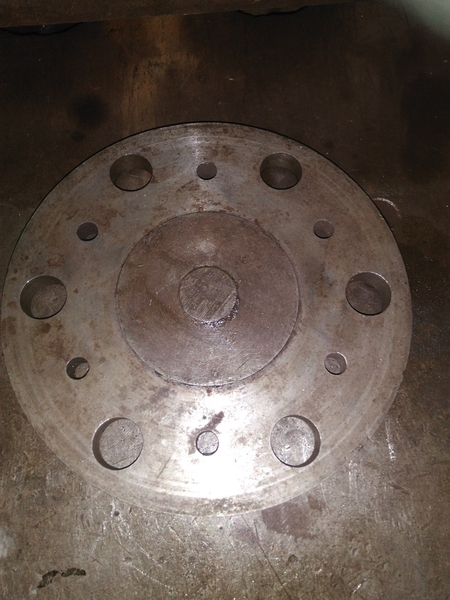 Фланец для прижима цанги. Пресс для брикета - <ro>Изображение</ro><ru>Изображение</ru> #3, <ru>Объявление</ru> #1718226