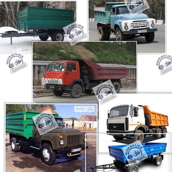 Гидроцилиндр Зил, Газ, Маз, Камаз, Птс. Звони - <ro>Изображение</ro><ru>Изображение</ru> #5, <ru>Объявление</ru> #1721532