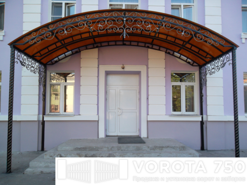 Ворота из профнастила. Откатные ворота. Навес, козырек. ЖБИ изделия - <ro>Изображение</ro><ru>Изображение</ru> #5, <ru>Объявление</ru> #1725481