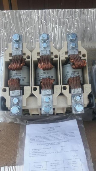 Контакторы вакуумные КМ17Р37 - <ro>Изображение</ro><ru>Изображение</ru> #3, <ru>Объявление</ru> #1733231