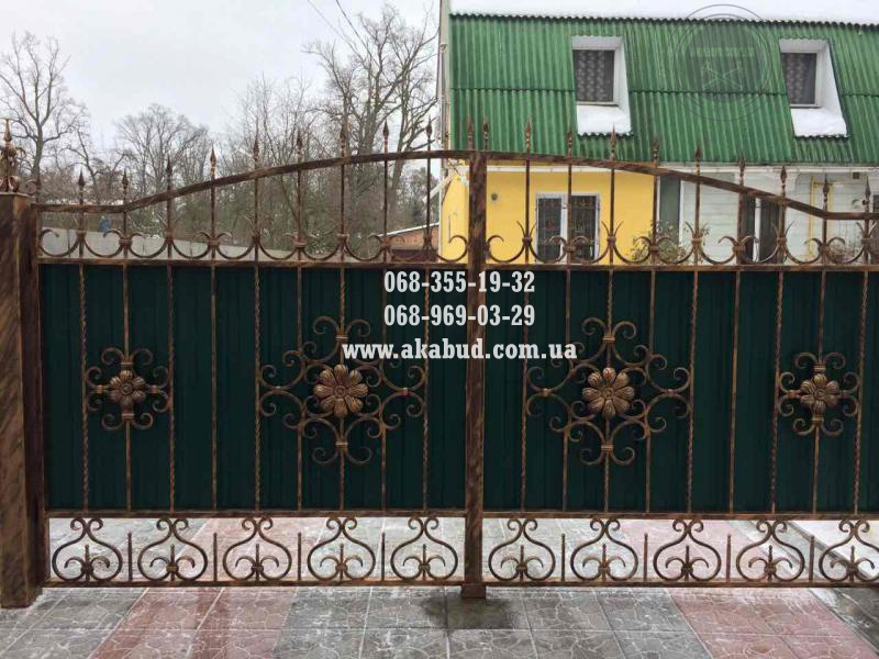 Вироби з металу: Навіси, Ворота, Хвіртки, Паркан, Козирок, Альтанка, Перила, Реш - <ro>Изображение</ro><ru>Изображение</ru> #3, <ru>Объявление</ru> #1738010