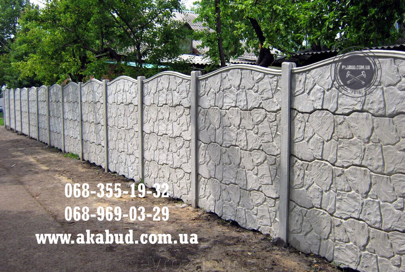 Бетонний паркан, тротуарна плитка, бордюри, водостоки. Паркани бетонні наборні - <ro>Изображение</ro><ru>Изображение</ru> #7, <ru>Объявление</ru> #1738008