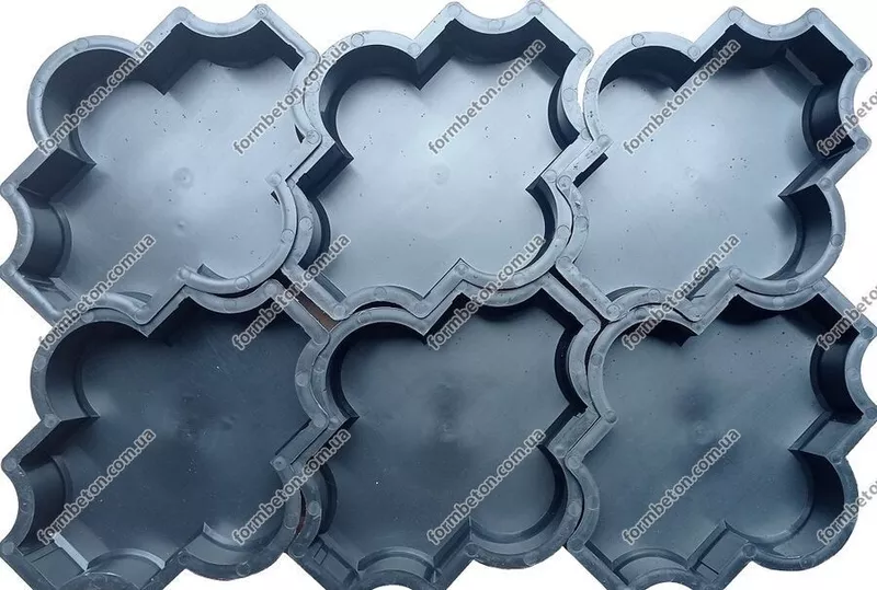 Формы для тротуарной плитки Клевер гладкий 6 см - <ro>Изображение</ro><ru>Изображение</ru> #6, <ru>Объявление</ru> #1644867