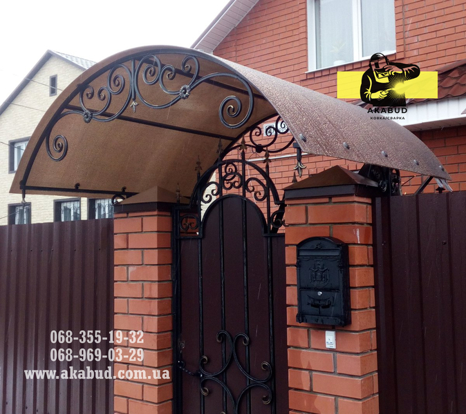 Купить откатные ворота от производителя. Распашные ворота из профлиста. Навесы,  - <ro>Изображение</ro><ru>Изображение</ru> #4, <ru>Объявление</ru> #1742203