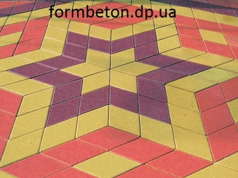 Формы для тротуарной плитки Ромб узорный - <ro>Изображение</ro><ru>Изображение</ru> #5, <ru>Объявление</ru> #1644878
