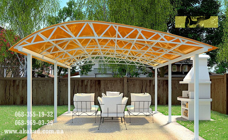 Навес для автомобиля. Навес для авто. Распашные ворота - <ro>Изображение</ro><ru>Изображение</ru> #5, <ru>Объявление</ru> #1742898