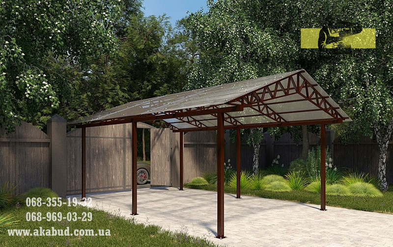 Навес для автомобиля. Навес для авто. Распашные ворота - <ro>Изображение</ro><ru>Изображение</ru> #8, <ru>Объявление</ru> #1742898