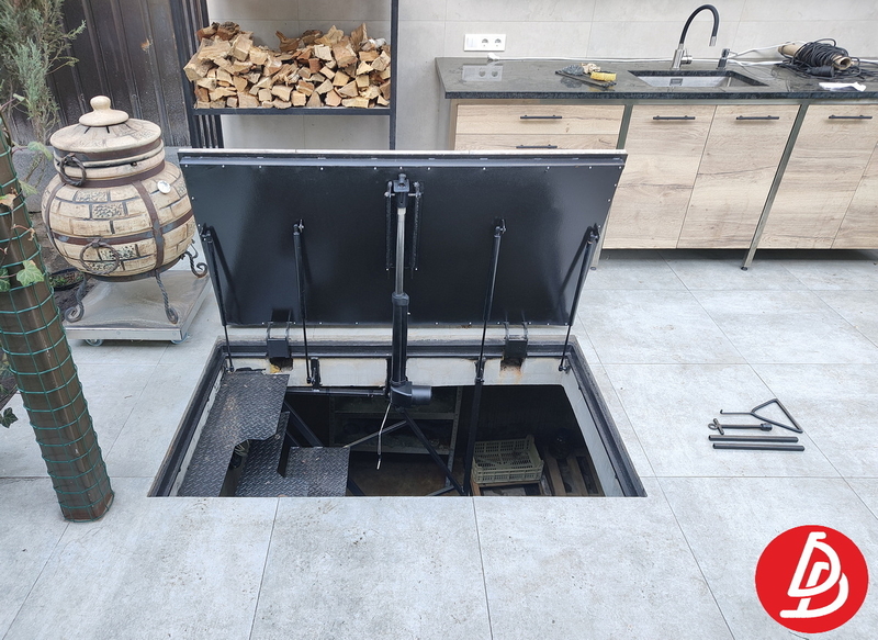 Автоматичний люк невидимка для комори. "Броневик" Дніпро. - <ro>Изображение</ro><ru>Изображение</ru> #5, <ru>Объявление</ru> #1743988