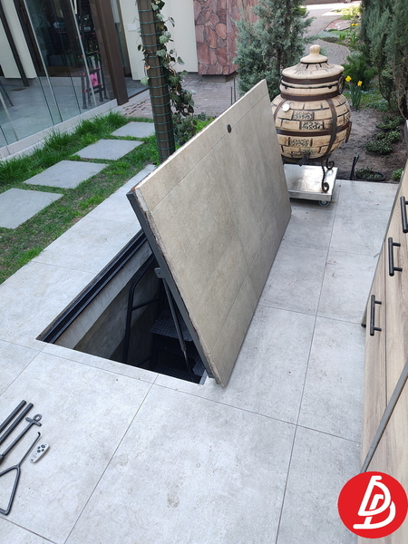 Автоматичний люк невидимка для комори. "Броневик" Дніпро. - <ro>Изображение</ro><ru>Изображение</ru> #4, <ru>Объявление</ru> #1743988