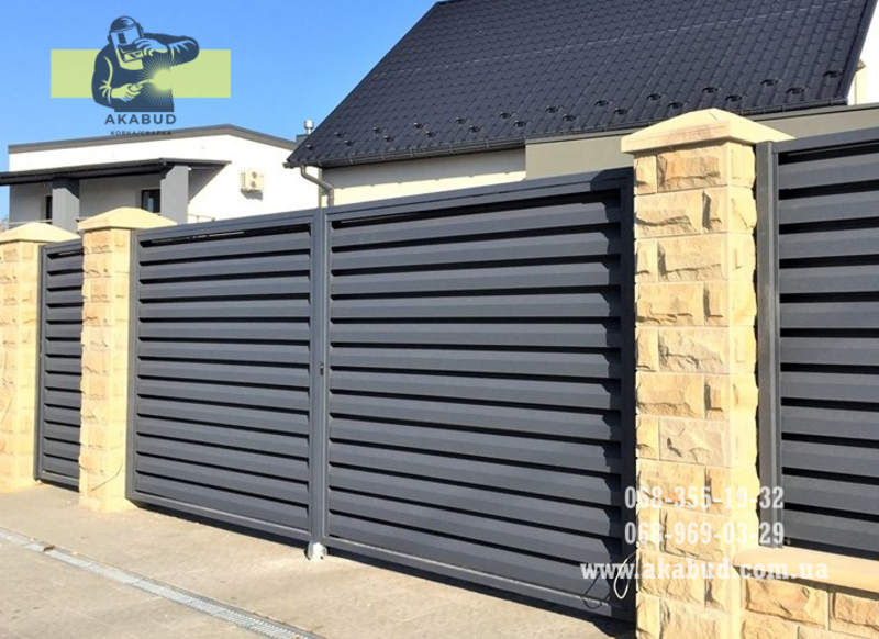 Прості ворота: розпашні, відкатні. Навіси, перила, грати - <ro>Изображение</ro><ru>Изображение</ru> #3, <ru>Объявление</ru> #1744119