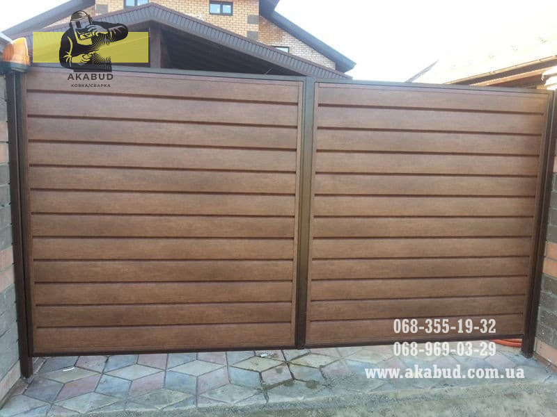 Прості ворота: розпашні, відкатні. Навіси, перила, грати - <ro>Изображение</ro><ru>Изображение</ru> #5, <ru>Объявление</ru> #1744119