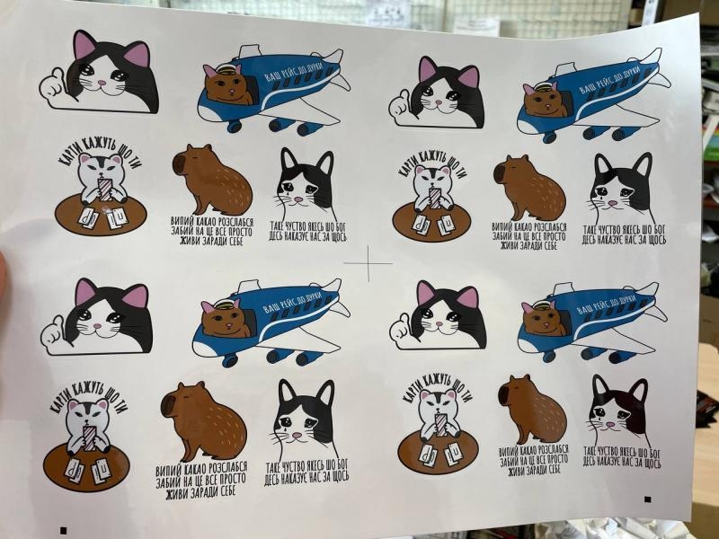 Друк та виготовлення наклейок (наліпок) з плоттерною порізкою - <ro>Изображение</ro><ru>Изображение</ru> #5, <ru>Объявление</ru> #1744686