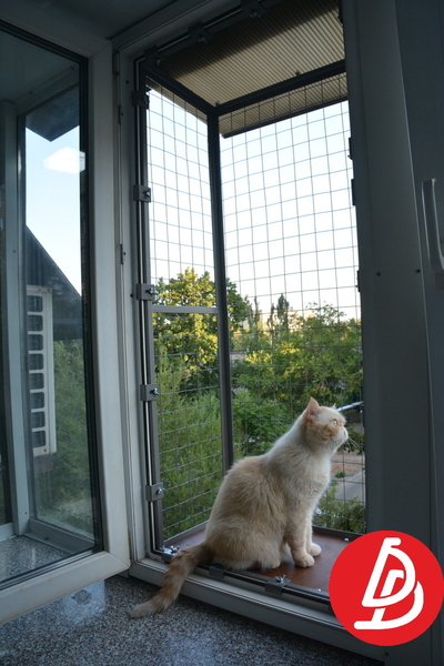 Вольєр для кішок на вікно. "Броневик" Дніпро. - <ro>Изображение</ro><ru>Изображение</ru> #4, <ru>Объявление</ru> #1744690