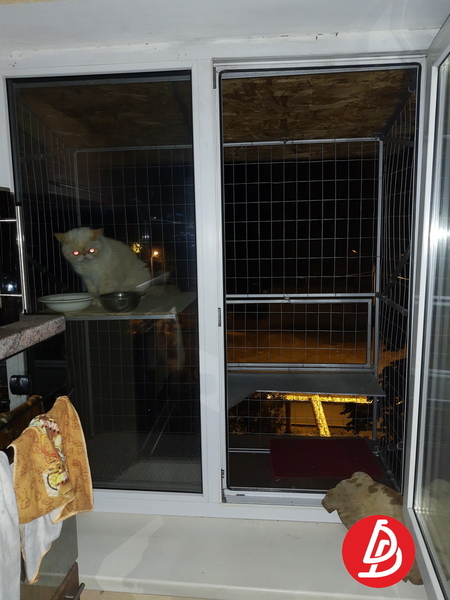 Вольєр для кішок на вікно. "Броневик" Дніпро. - <ro>Изображение</ro><ru>Изображение</ru> #8, <ru>Объявление</ru> #1744690