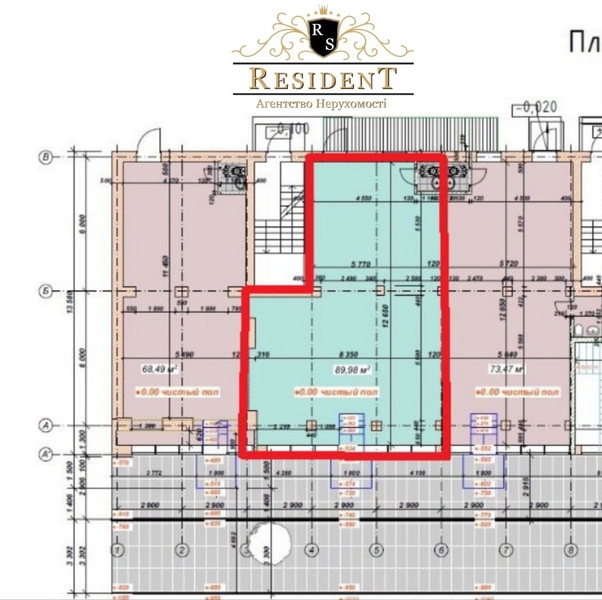 Оренда Магазину на Гагаріна 24,  Червона лінія з окремим входом. - <ro>Изображение</ro><ru>Изображение</ru> #6, <ru>Объявление</ru> #1747789