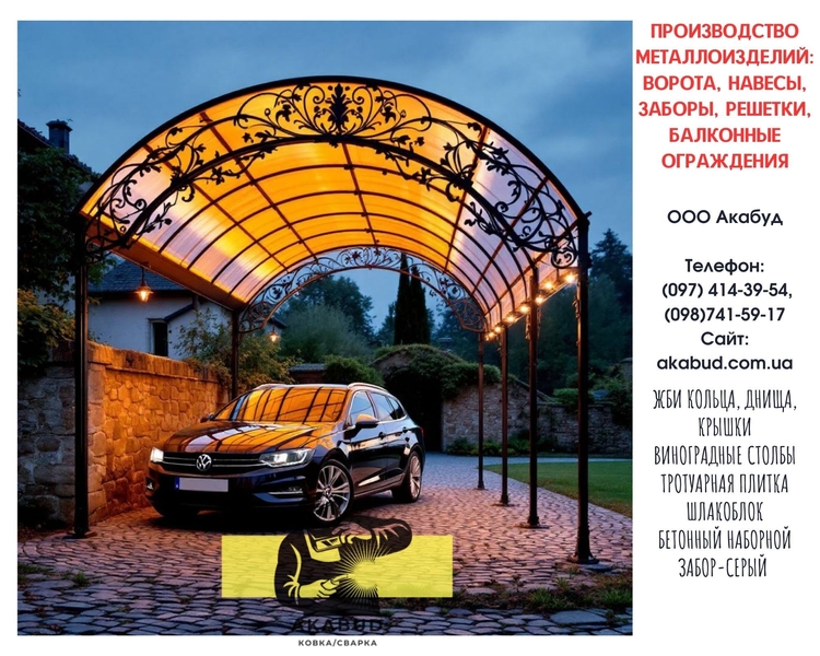 Заборы из профлиста, навесы, ворота откатные и распашные - <ro>Изображение</ro><ru>Изображение</ru> #5, <ru>Объявление</ru> #1748335