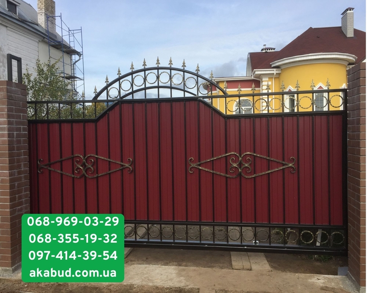 Секційний паркан із сітки 3D, паркани з профлиста, навіс, ворота - <ro>Изображение</ro><ru>Изображение</ru> #4, <ru>Объявление</ru> #1748559