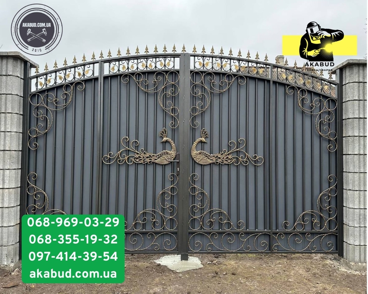 Секційний паркан із сітки 3D, паркани з профлиста, навіс, ворота - <ro>Изображение</ro><ru>Изображение</ru> #5, <ru>Объявление</ru> #1748559