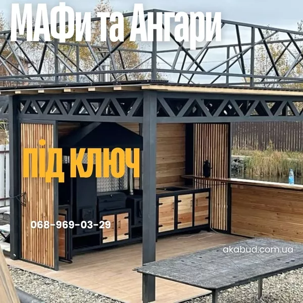 Ворота та паркани • Навіси для авто • Металеві конструкції • Ангари • Альтанки - <ro>Изображение</ro><ru>Изображение</ru> #7, <ru>Объявление</ru> #1752155