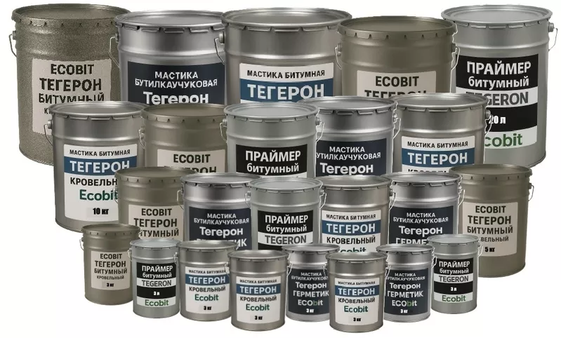 Мастика ТЕГЕРОН Ecobit ДСТУ Б В.2.7-106-2001 ( ГОСТ 30693-2000 )  - <ro>Изображение</ro><ru>Изображение</ru> #2, <ru>Объявление</ru> #1752403