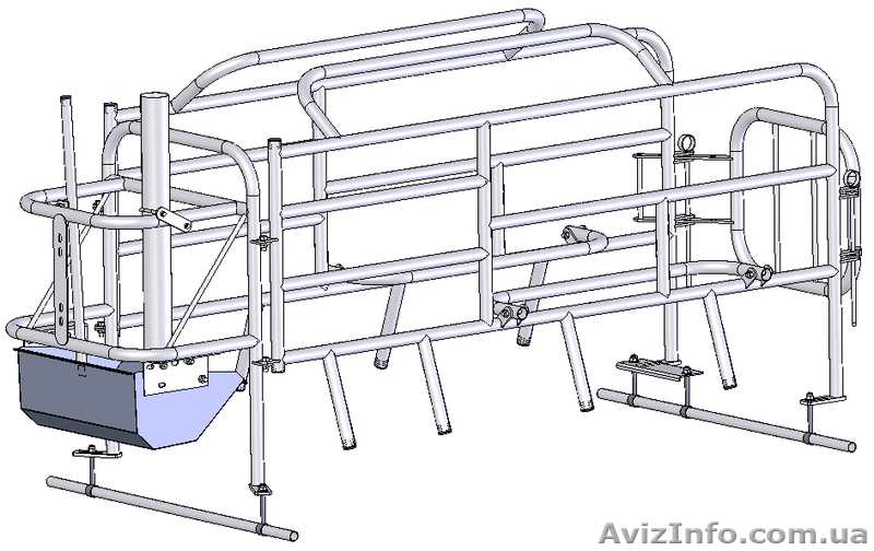 Станок для опороса свиней чертежи и размеры